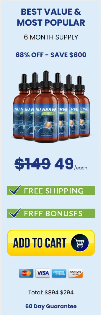 NuNerve 6 Bottle Pricing